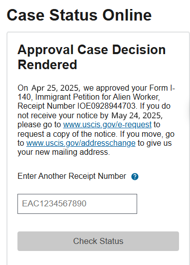 EB1A approval for fintech engineer with enterprise impact and no RFE outcome.