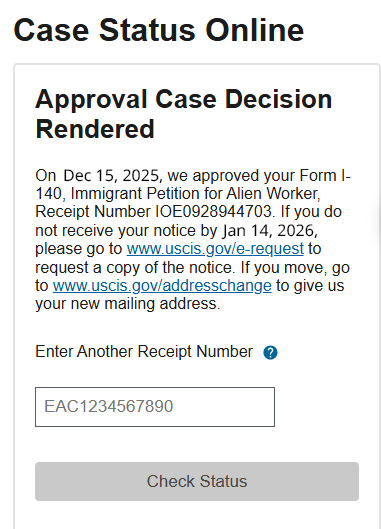 EB1A approval for semiconductor manager with advanced materials and manufacturing impact
