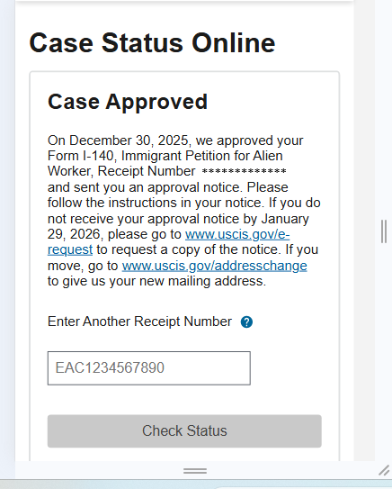 USCIS Notice