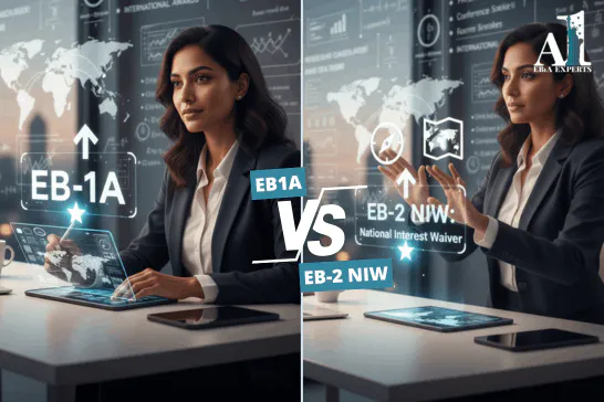 EB-1A vs EB-2 NIW 2025 comparison chart_EB1A Experts