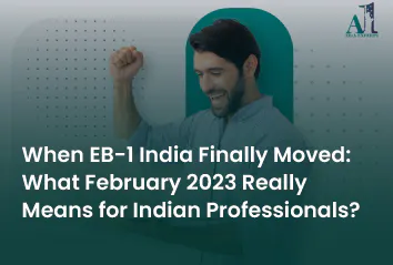 EB-1 India final action date moves to February 2023