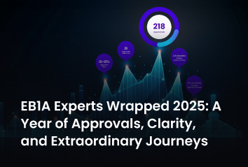 EB1A Experts Wrapped 2025: A Year of Approvals, Clarity, and Extraordinary Journeys