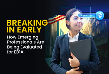 How USCIS evaluates EB1A cases for early-career professionals