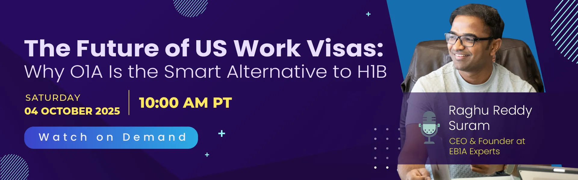 Webinar on O1A vs H1B: Smarter US Work Visa Options_ EB1A Experts